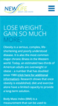 Mobile Screenshot of newlifeweightlosscenter.com